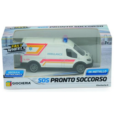 Fast Wheels Metal Acil Yardım Arabası