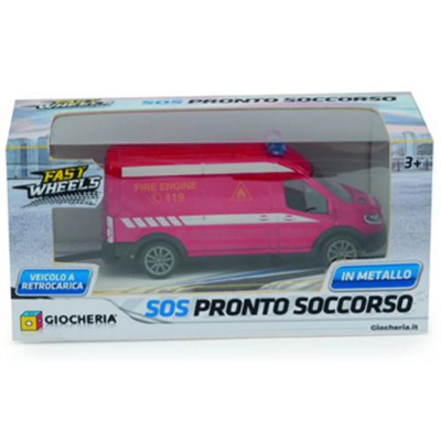 Fast Wheels Metal Acil Yardım Arabası