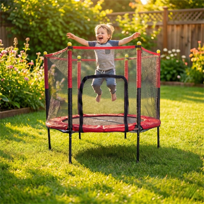 Fileli 140 cm Büyük Boy Trambolin