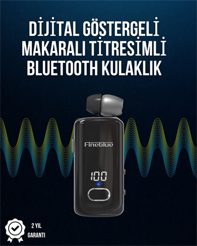 Fineblue F580 Bluetooth Kulaklık – İş, Oyun ve Spor İçin Gelişmiş Kablosuz Performans