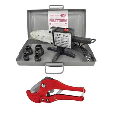 Fıratterm 2500w Pvc Pafta Plastik Boru Tesisat Kaynak Makinesi Bx40