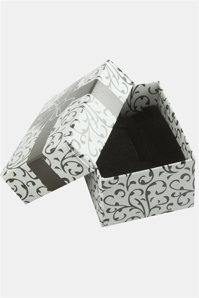 Fiyong Desenli Yüzük Kutusu