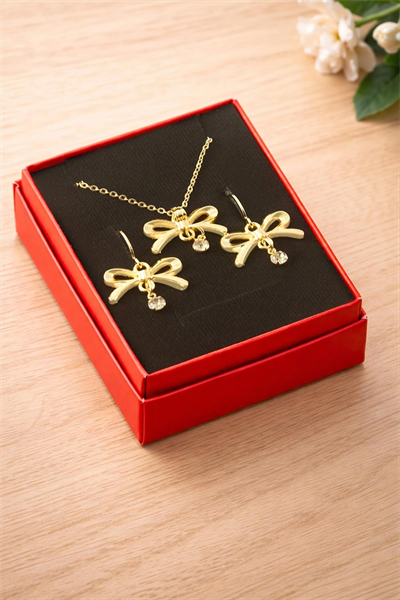 Fiyong Kutulu Kolye Set