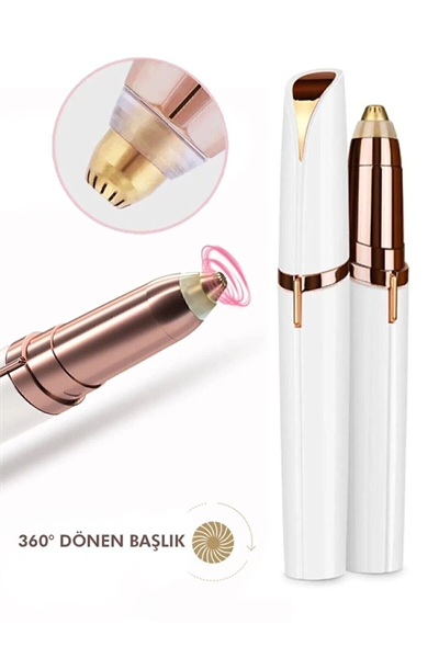 Flawlbss Kaş Ve Bıyık Yüz Tüy Alma Cihazı Epilatör Epilasyon Traş Makinesi Pilli