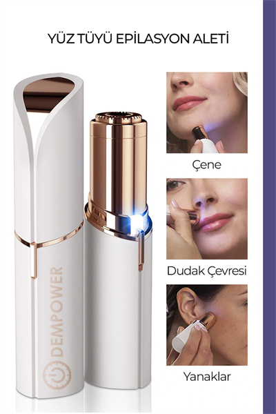Flawless Yüz Tüy Temizleyici Şarjlı Epilasyon Aleti
