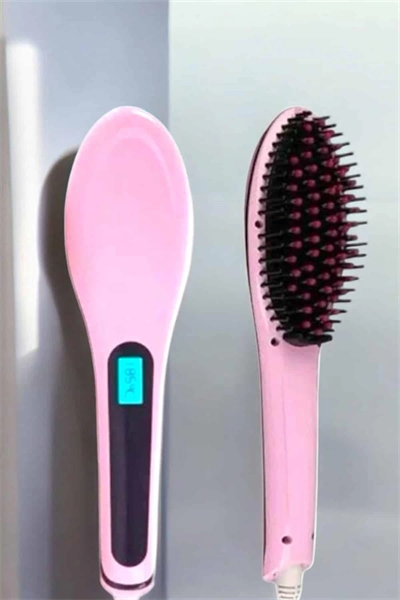 Fön Tarağı Saç Düzleştirici Sıkı Dişli Isı Ayarlı Elektriklenme Karşıtı