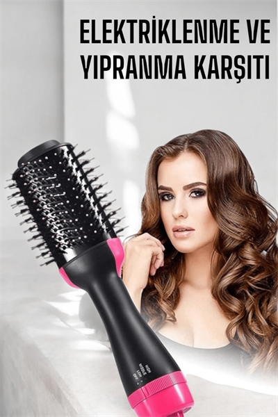 Fön Tarak Elektriklenmeyi Önleyen ve Parlaklık Veren Saç Şekillendirici