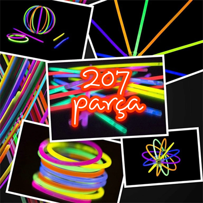 Fosforlu Çubuk 207 Parça Parti Seti