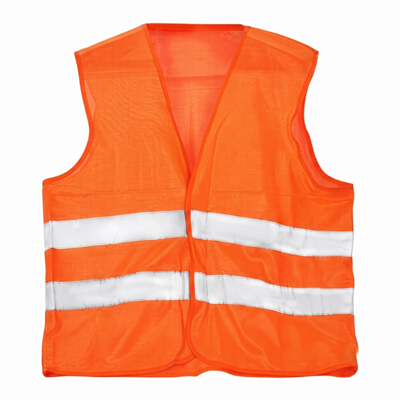 Fosforlu Turuncu İkaz Yeleği - Çift Reflektörlü İş Güvenliği
