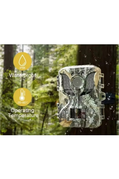 Fotokapan Kamera 16mp Full Hd 1080p Gece Görüşlü 2 Inç Lcd Ekran Su Geçirmez