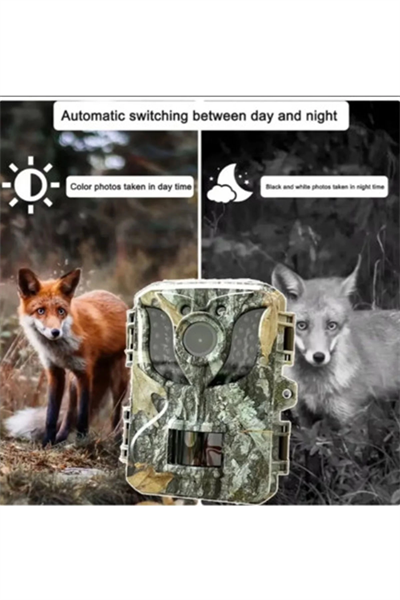 Fotokapan Kamera 16mp Full Hd 1080p Gece Görüşlü 2 Inç Lcd Ekran Su Geçirmez