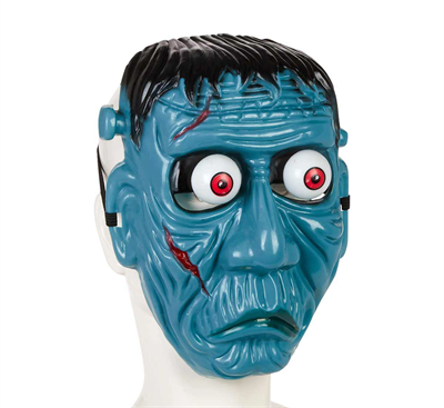 Frankenstein Temalı Sallanan Oynar Gözlü Maske Bx40