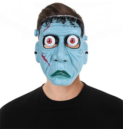 Frankenstein Temalı Sallanan Oynar Gözlü Maske Bx40
