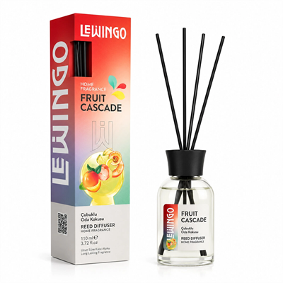 Fruit Cascade Bambu Çubuklu Oda Kokusu - 110 ml - Cam Şişe