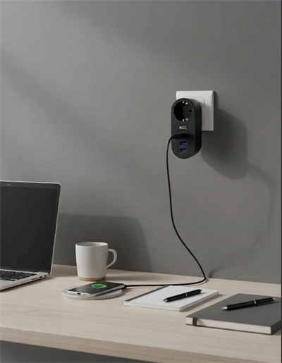 Ftr-07 2xusb 1xtypec Termal Akım Korumalı Isıya Dayanıklı Tekli Priz