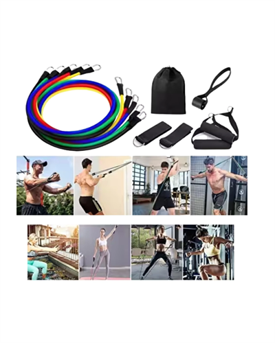 Full Body Antrenman İçin Kapı Arkası Spor Bandı ve Aksesuar Seti