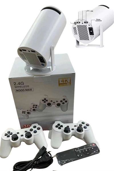 Full HD 8 GB Ayaklı Çift Kollu 4K Video Oyun Konsolu Taşınabilir