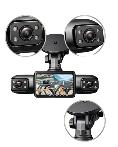 Full HD Araç İçi Kamera Geniş Açılı Lens ve Çok Kanallı Kayıt