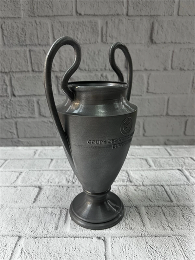 Füme Kupa 25cm UEFA Model Dekoratif Ödül Biblosu