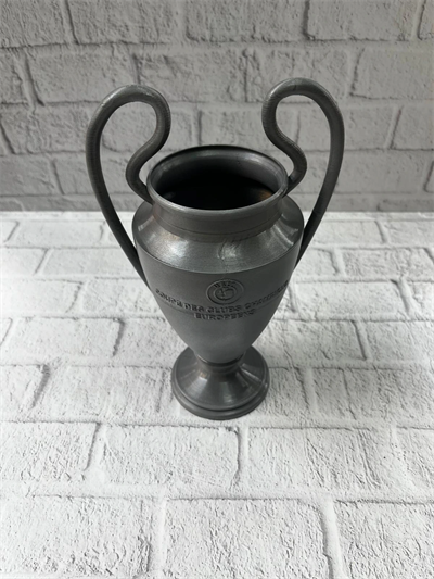 Füme Şampiyonlar Kupası 25cm Modern Dekor Ödül Biblo