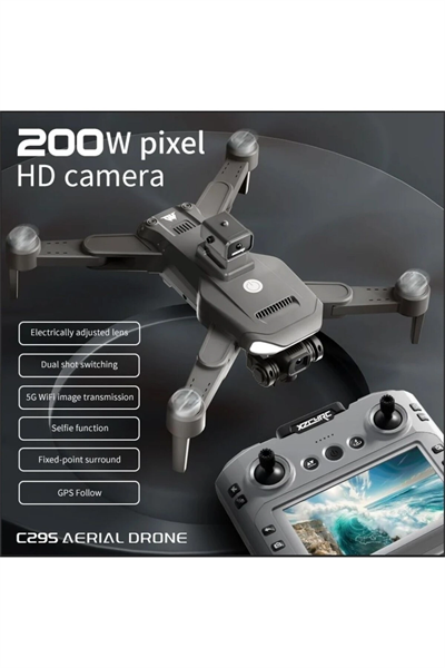GPS ve Brushless Motorlu 4K Çift Kameralı Drone ile Geniş Menzilde Profesyonel Çekimler