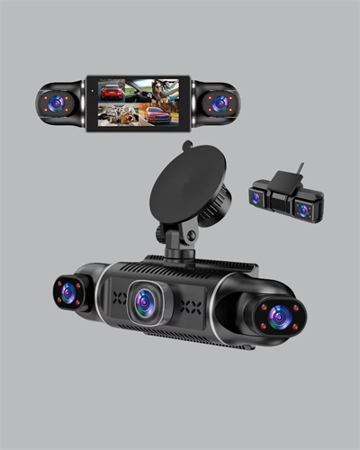 GPS’li 4 Kameralı Araç İç Dış Kayıt Sistemi 1080P WiFi Destekli