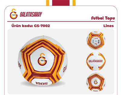 GS-7002 GALATASARAY FUTBOL TOPU LİNES-CNT