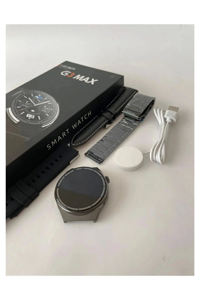 GT3 Max Uyumlu Akıllı Saat | G3 Max Model Akıllı Saat | Su Geçirmez, Nabız Ölçer, Spor Modlu