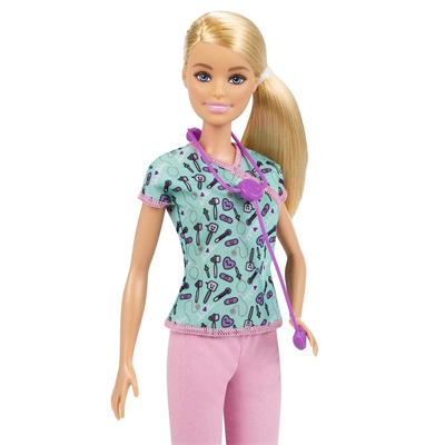 GTW39 Barbie Kariyer Bebekleri Serisi - Hemşire