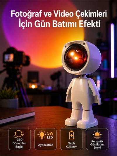 GÜNBATIMI PROJEKTÖR