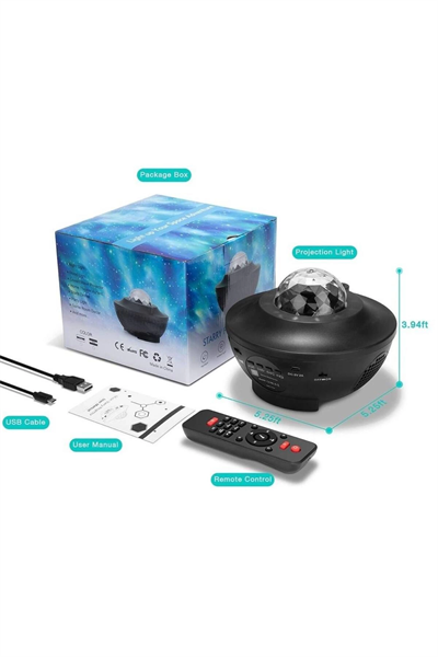 Galaxy Cover Multifonksiyon Projektör