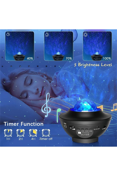 Galaxy Cover Multifonksiyon Projektör