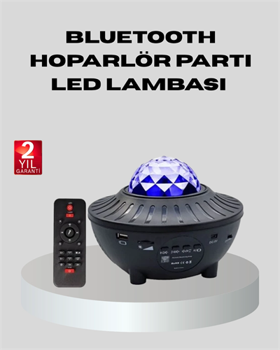 Galaxy Yıldız Projektör Çok Renkli Ayarlı Parlaklık Uzay Atmosfer Işığı