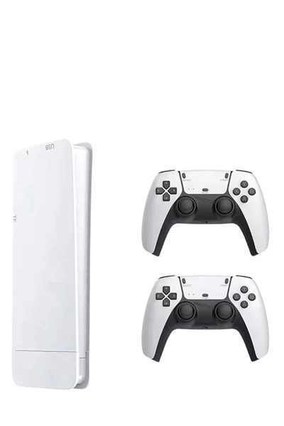 Game Box 3D Çift Oyun Kollu 4K HD Ekran 20000den Fazla Oyun Seçeneği 2.4G Kablosuz