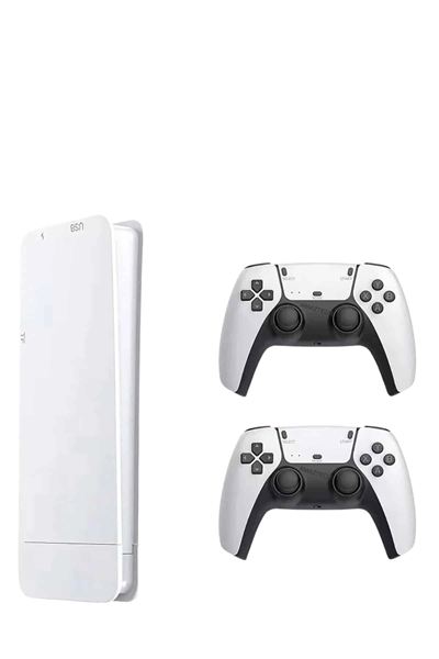 Game Box 3D Çift Oyun Kollu 4K HD Ekran 20000den Fazla Oyun Seçeneği 2.4G Kablosuz