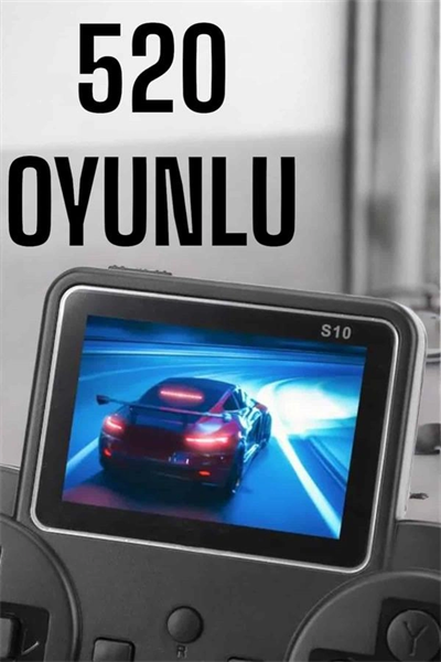 Gamepad 520 Oyunlu TV Uyumlu Retro Oyun Konsolu