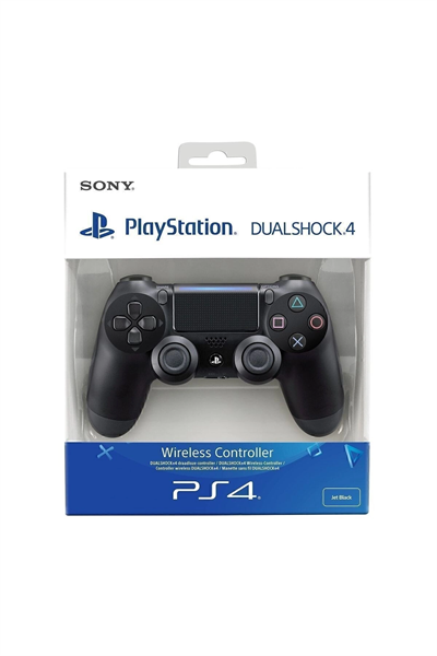 Gamepad Bluetooth bağlantılı siyah Playstation 4 uyumlu 1 yıl garantili oyun kolu