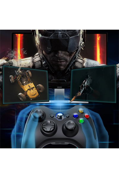 Gamepad wireless bağlantılı Bluetooth özellikli yeşil renk Playstation 4 uyumlu 1 yıl garantili