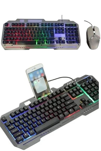 Gaming Oyuncu Klavyesi Led Aydınlatmalı Mekanik Hisli