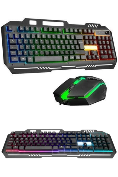 Gaming Oyuncu Klavyesi Led Aydınlatmalı Mekanik Hisli