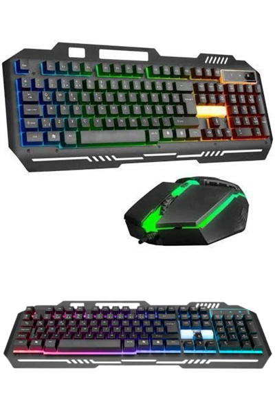 Gaming Oyuncu Klavyesi Led Aydınlatmalı Mekanik Hisli
