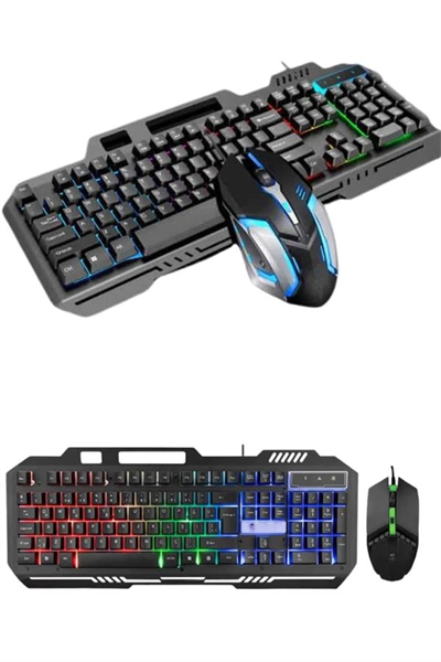 Gaming Oyuncu Klavyesi Led Aydınlatmalı Mekanik Hisli