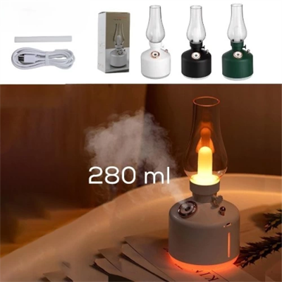 Gaz Lambası Tasarımlı Hava Nemlendirici