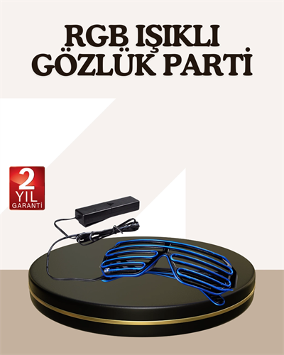 Gece Eğlenceleri İçin LED Işıklı Gözlük
