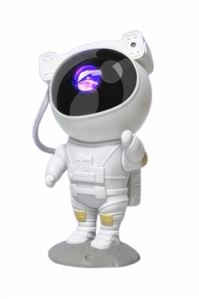 Gece Lambası Astronot Bluetooth Hoparlörlü Galaksi Işık Projektörü