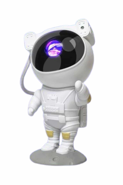 Gece Lambası Astronot Bluetooth Hoparlörlü Galaksi Işık Projektörü