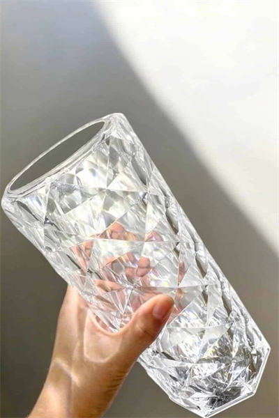 Gece Lambası Kristal Lamba Dokunmatik Şarjlı Hediyelik
