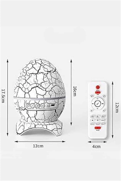 Gece Lambası Yumurta Işık Speaker Yeni Nesil Dinozor Yumurtası Görünümlü