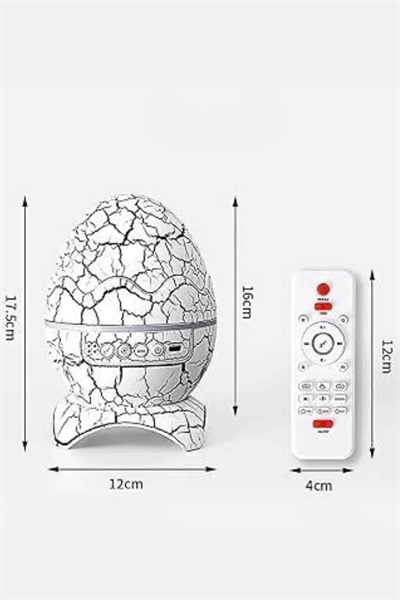 Gece Lambası Yumurta Işık Speaker Yeni Nesil Dinozor Yumurtası Görünümlü