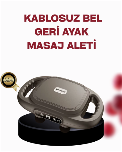 Geliştirilmiş 6 Başlıklı Şarjlı Masaj Aleti 2000 mAh Derin Doku Masajı